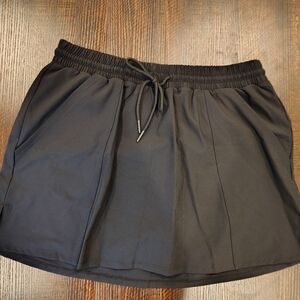 Kona Sol Black Swim Skirt
